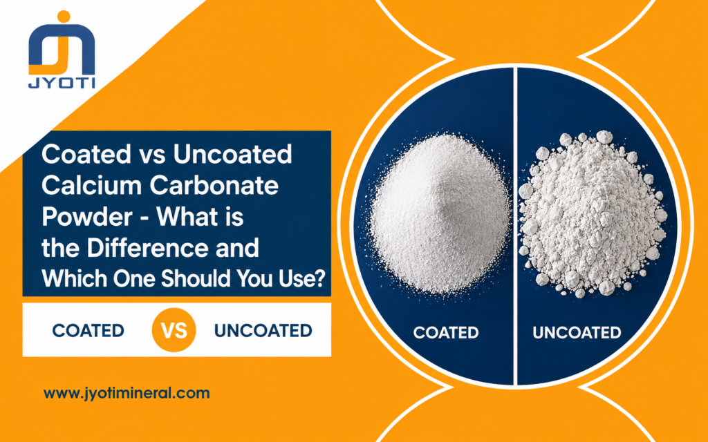 Coated vs Uncoated Calcium Carbonate Powder - What is the Difference and Which One Should You Use?