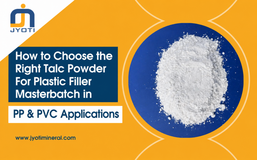 How to Choose the Right Talc Powder For Plastic Filler Masterbatch in PP & PVC Applications