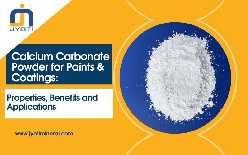 Calcium Carbonate Powder for Paints & Coatings: Properties, Benefits and Applications